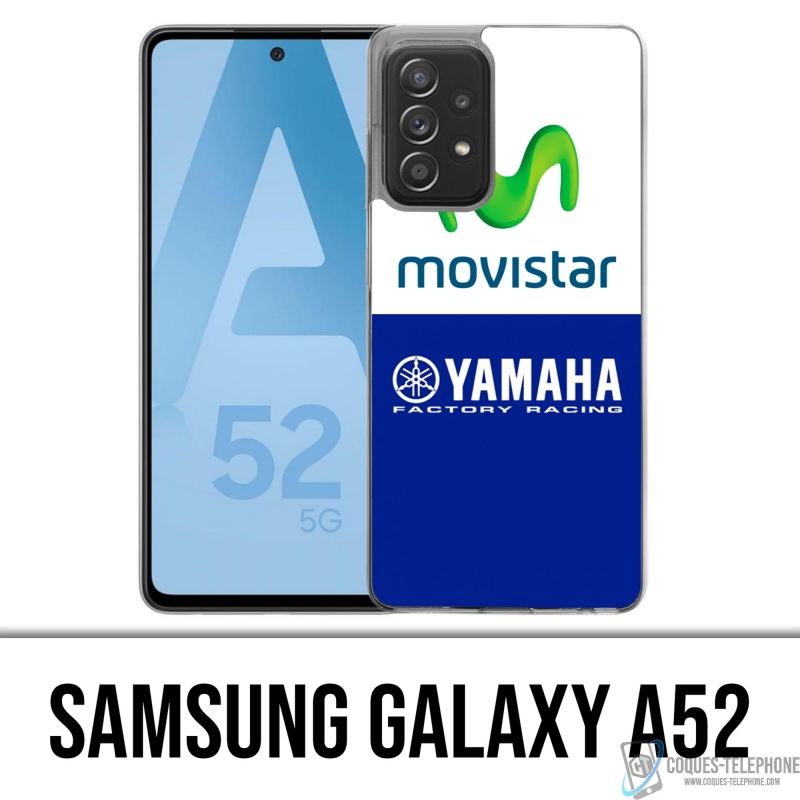 Custodia per Samsung Galaxy A52 - Yamaha Factory Movistar