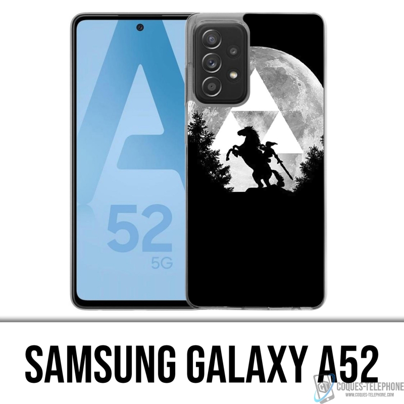 Coque Samsung Galaxy A52 - Zelda Lune Trifoce