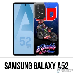 Custodia Samsung Galaxy A52 - Quartararo 21 Cartoon