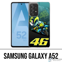 Samsung Galaxy A52 case - Rossi 46 Petronas Motogp Cartoon