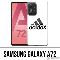 Coque Samsung Galaxy A72 - Adidas Logo Blanc