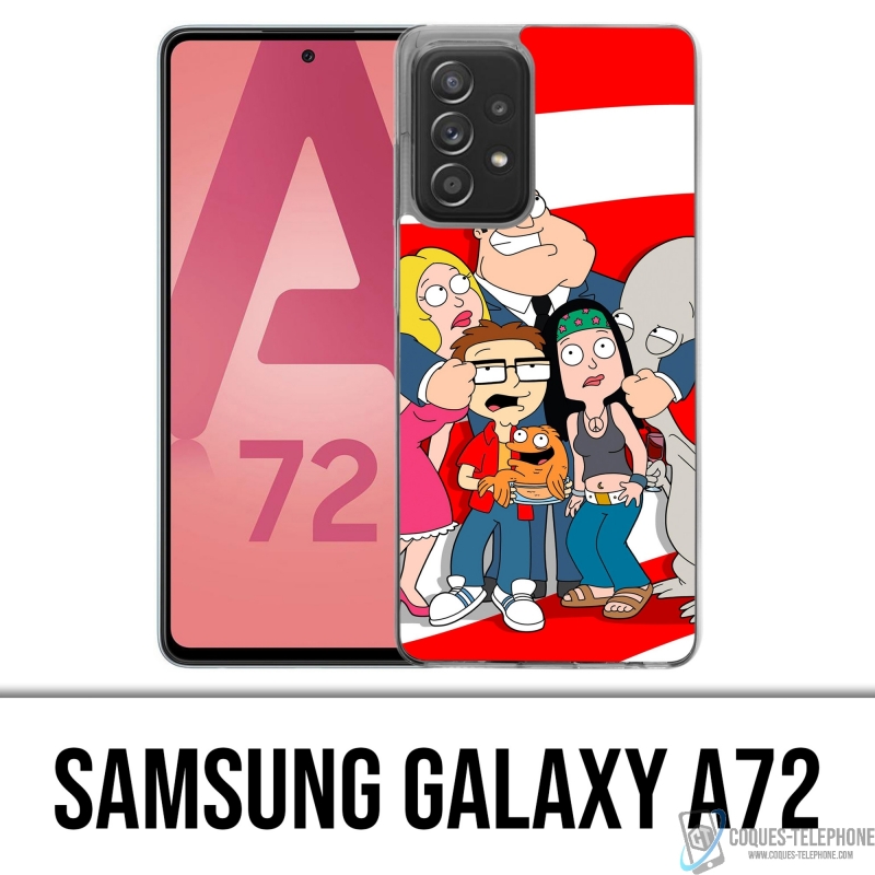Samsung Galaxy A72 case - American Dad