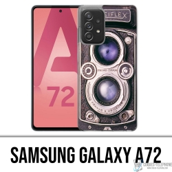 Samsung Galaxy A72 Case - Vintage Camera