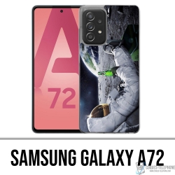 Samsung Galaxy A72 Case - Astronaut Beer