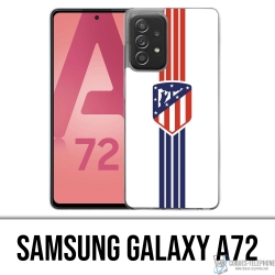 Custodia per Samsung Galaxy A72 - Pallone da calcio Athletico Madrid