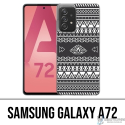 Coque Samsung Galaxy A72 - Azteque Gris