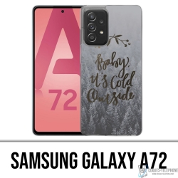 Coque Samsung Galaxy A72 - Baby Cold Outside