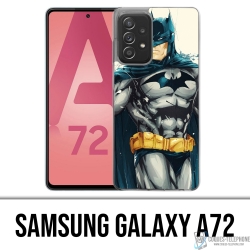 Samsung Galaxy A72 Case - Batman Paint Art