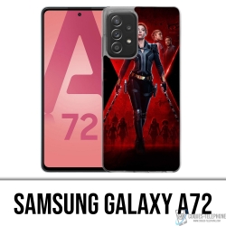 Póster Funda Samsung Galaxy A72 - Black Widow