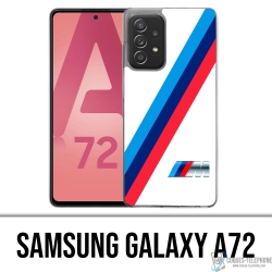 Samsung Galaxy A72 Case - Bmw M Performance White