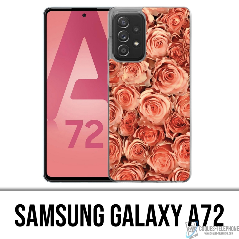 Coque Samsung Galaxy A72 - Bouquet Roses