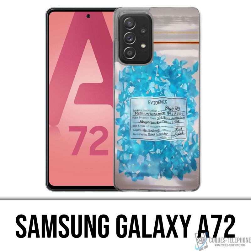 Coque Samsung Galaxy A72 - Breaking Bad Crystal Meth