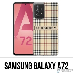 Custodia per Samsung Galaxy A72 - Burberry