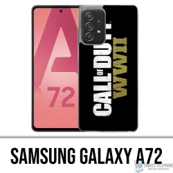 Custodia per Samsung Galaxy A72 - Logo Call Of Duty Ww2