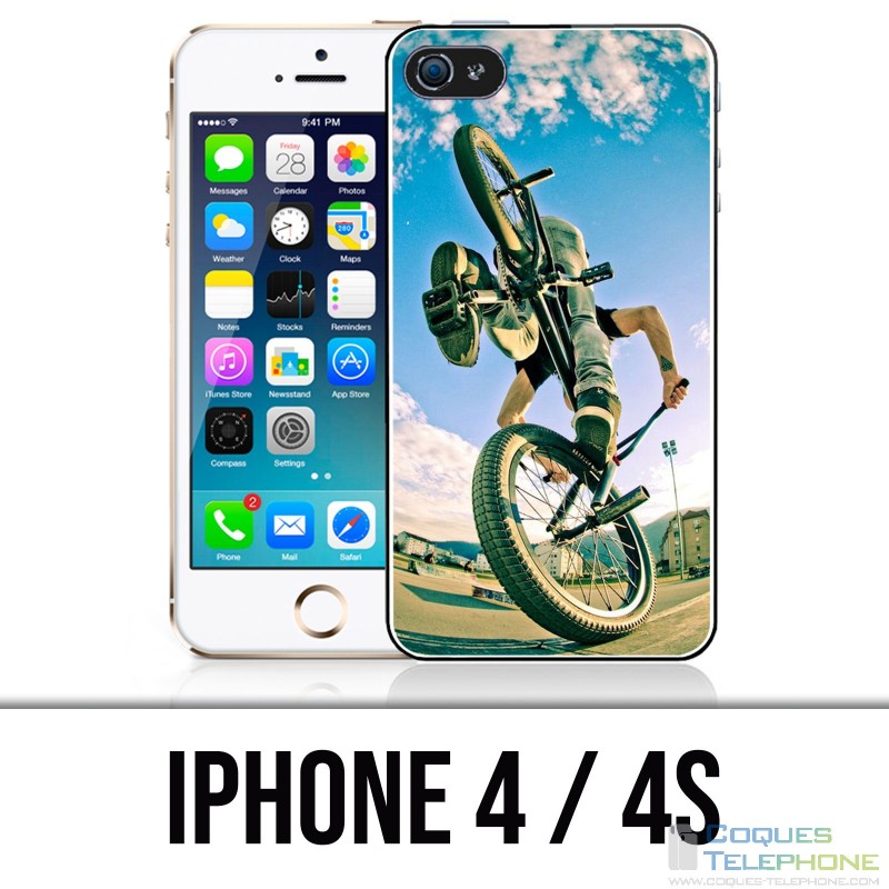 IPhone 4 / 4S Hülle - Bmx Stoppie