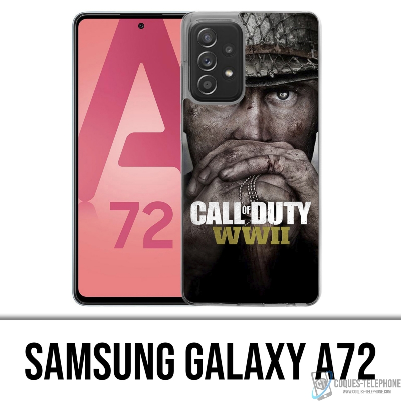 Samsung Galaxy A72 Case - Call Of Duty WW2 Soldaten