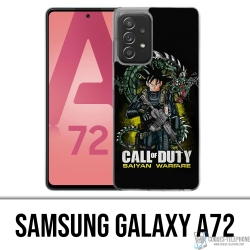 Custodie e protezioni Samsung Galaxy A72 - Call Of Duty X Dragon Ball Saiyan Warfare