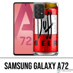 Funda Samsung Galaxy A72 - Lata de cerveza Duff