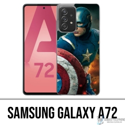Custodia per Samsung Galaxy A72 - Captain America Comics Avengers