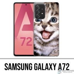 Custodia per Samsung Galaxy A72 - Gatto Lol