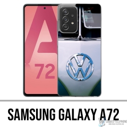 Custodia per Samsung Galaxy A72 - Vw Volkswagen Grey Combi