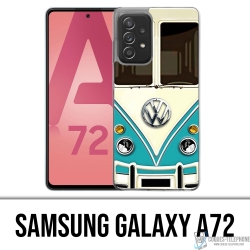 Samsung Galaxy A72 Case - Vintage Vw Volkswagen Combi