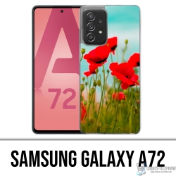 Coque Samsung Galaxy A72 - Coquelicots 2