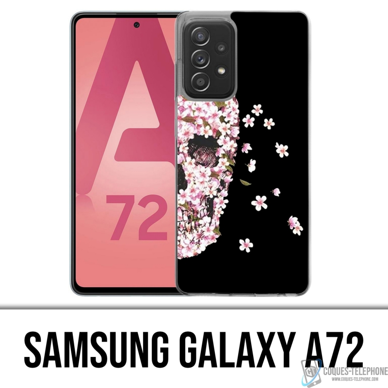Coque Samsung Galaxy A72 - Crane Fleurs
