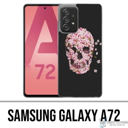 Custodia per Samsung Galaxy A72 - Crane Flowers 2