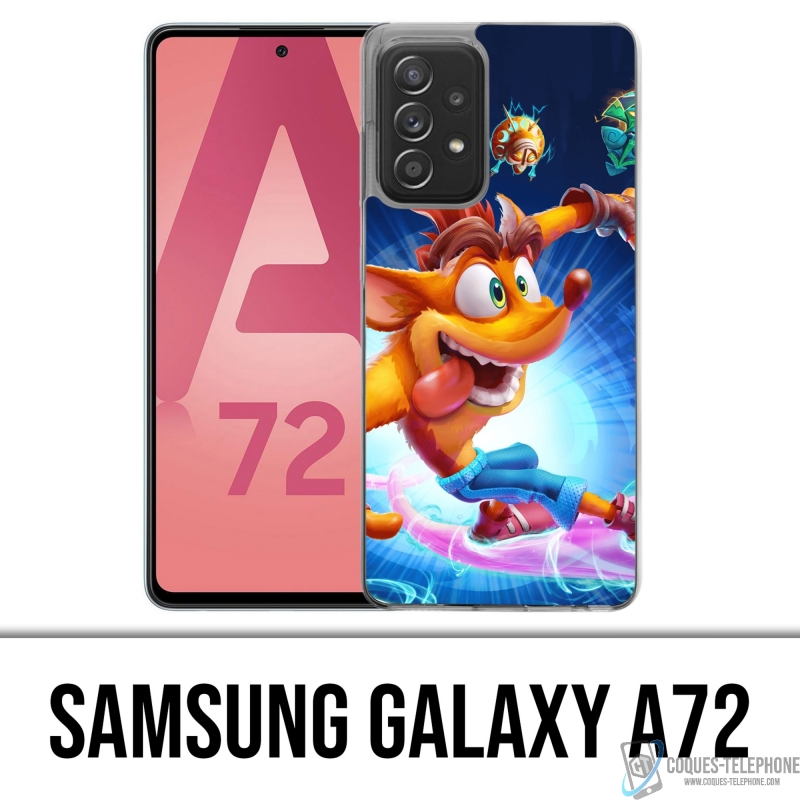 Custodia per Samsung Galaxy A72 - Crash Bandicoot 4