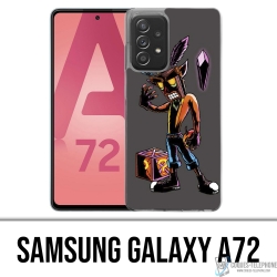 Coque Samsung Galaxy A72 - Crash Bandicoot Masque