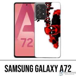 Custodia per Samsung Galaxy A72 - Deadpool Bang