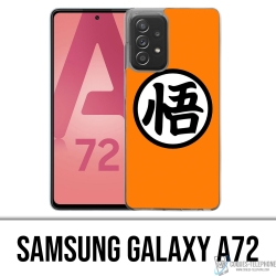 Custodia per Samsung Galaxy A72 - Logo Dragon Ball Goku