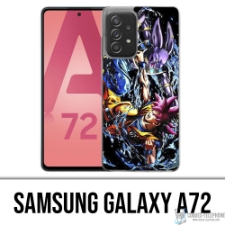 Funda Samsung Galaxy A72 - Dragon Ball Goku Vs Beerus