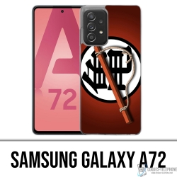 Custodia per Samsung Galaxy A72 - Dragon Ball Kanji