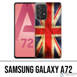 Samsung Galaxy A72 Case - Vintage UK Flagge