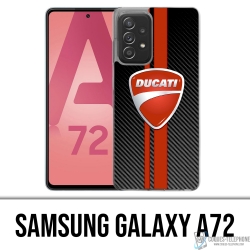 Custodia per Samsung Galaxy A72 - Ducati Carbon