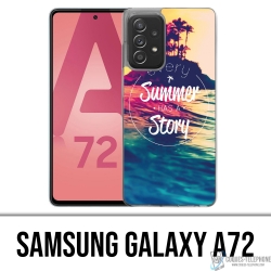 Samsung Galaxy A72 Case - Jeder Sommer hat Geschichte