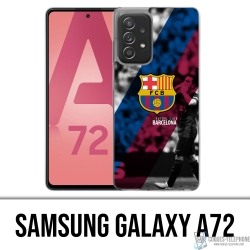 Custodia per Samsung Galaxy A72 - Football Fcb Barca