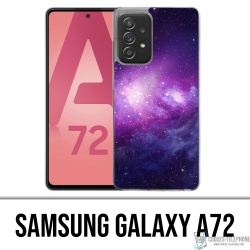 Custodia per Samsung Galaxy A72 - Galaxy viola