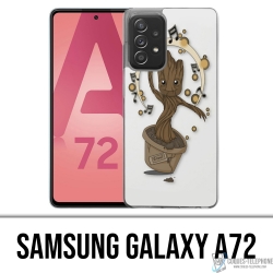 Wächter der Galaxie tanzen Groot Samsung Galaxy A72 Case