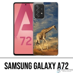 Custodia per Samsung Galaxy A72 - Giraffa