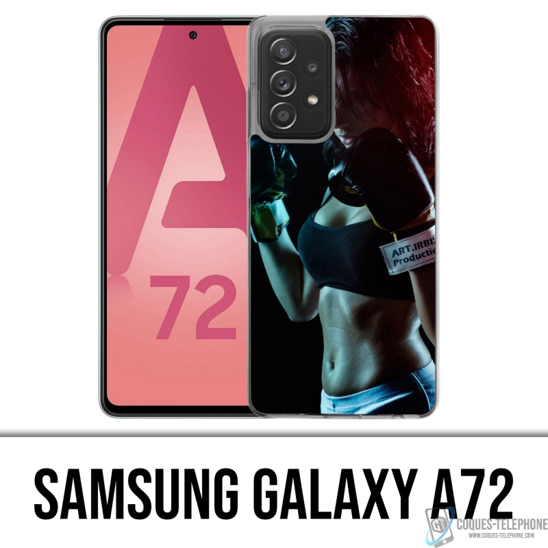 Coque Samsung Galaxy A72 - Girl Boxe