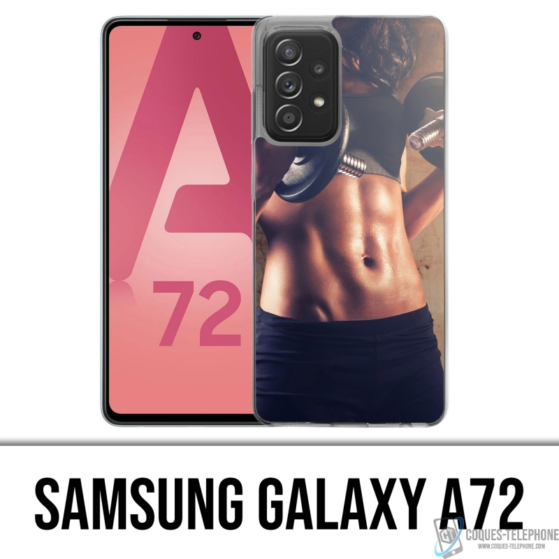 Coque Samsung Galaxy A72 - Girl Musculation