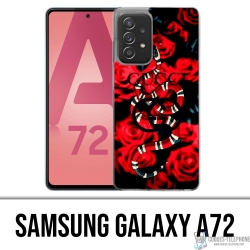 Funda Samsung Galaxy A72 - Gucci Snake Roses