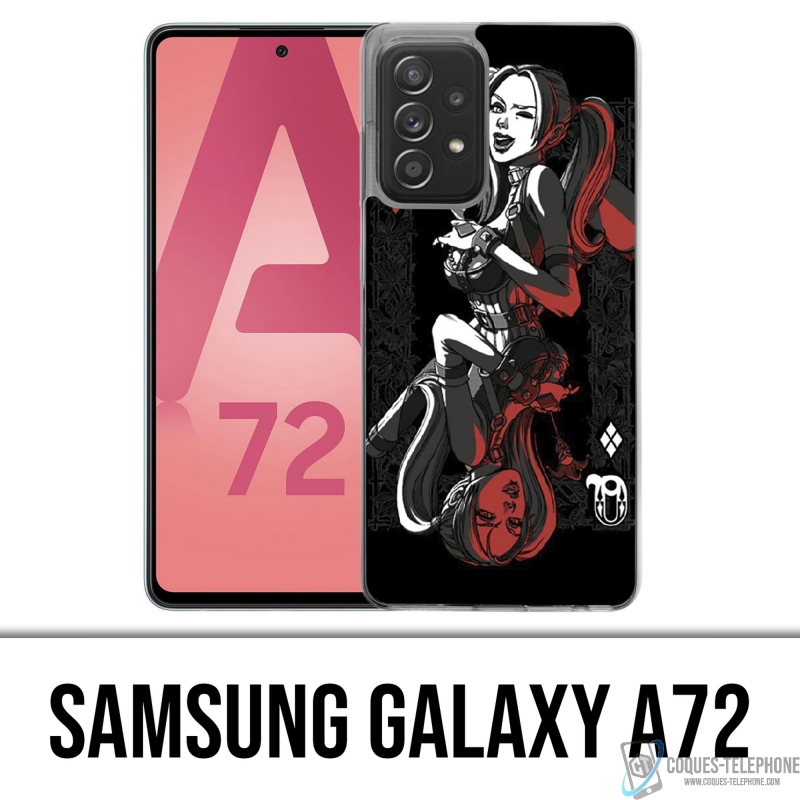 Coque Samsung Galaxy A72 - Harley Queen Carte