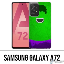 Funda Samsung Galaxy A72 - Diseño artístico de Hulk