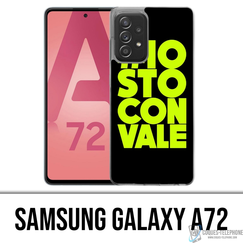 Coque Samsung Galaxy A72 - Io Sto Con Vale Motogp Valentino Rossi