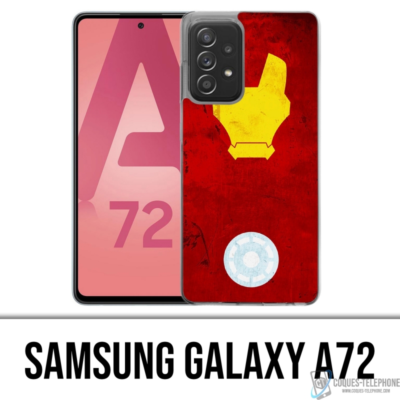 Samsung Galaxy A72 Case - Iron Man Art Design