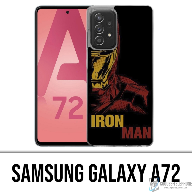 Coque Samsung Galaxy A72 - Iron Man Comics